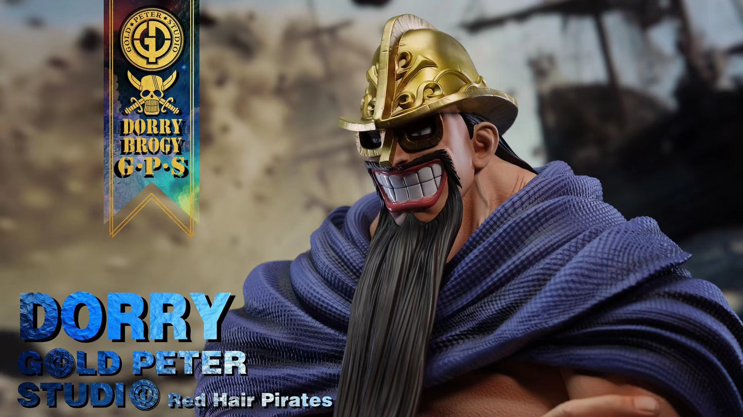 Gold Peter Studio - Red Hair Pirates Blue Ogre Dorry & Red Ogre Brogy - 红发海贼团 青鬼 东利 & 红鬼 布洛基 - Image 6
