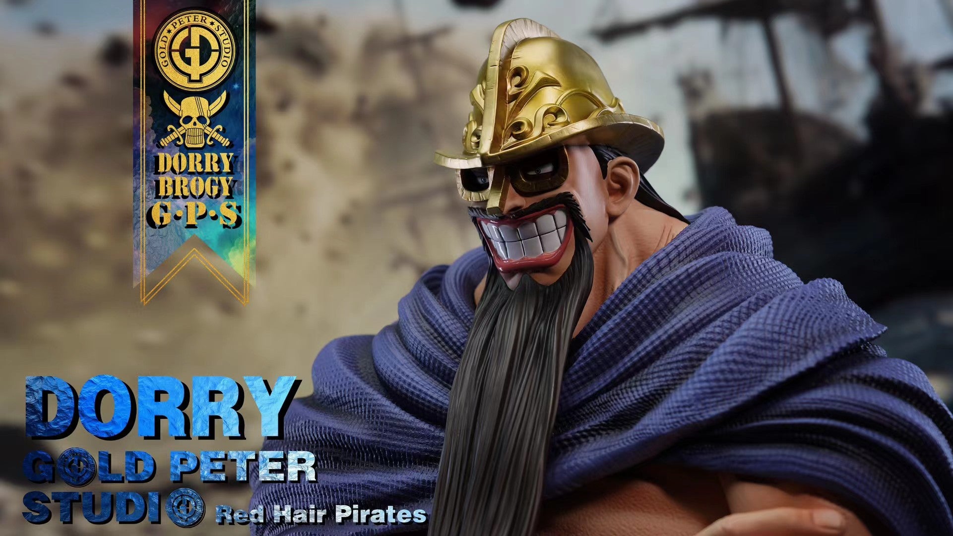 Gold Peter Studio - Red Hair Pirates Blue Ogre Dorry & Red Ogre Brogy - 红发海贼团 青鬼 东利 & 红鬼 布洛基 - Image 6