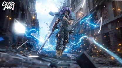 Good Man Studio - Licensed Dragon Ball Trunks with Sword | 版权 龙珠 持剑特兰克斯 - Image 2