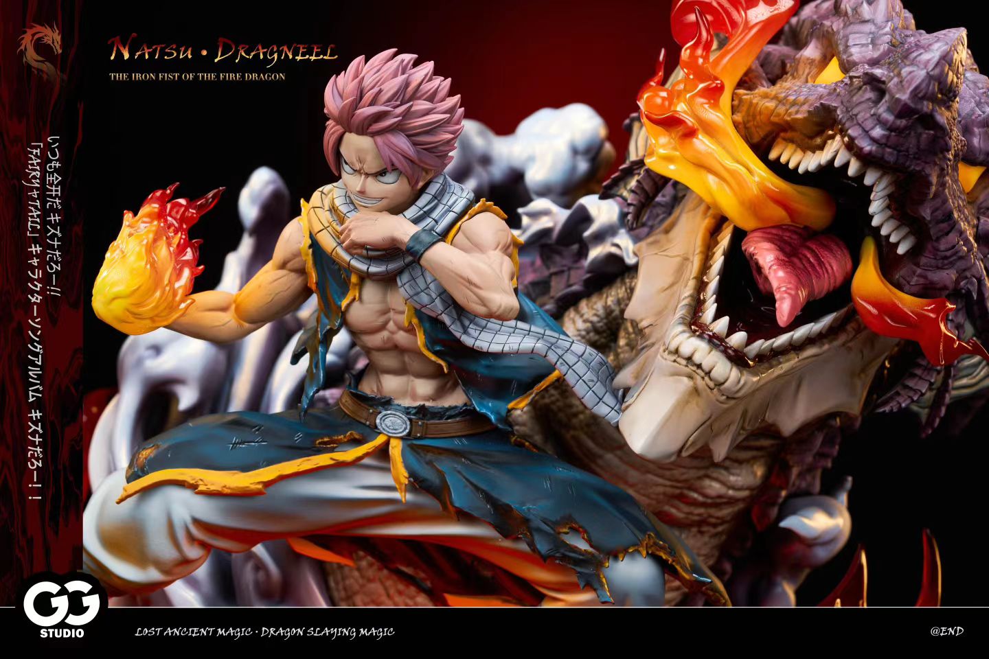 GuGu Studio - GuGu Studio All Star Main Character Statue First Series Natsu | 咕咕 Studio 全明星主角雕像第一弹 纳兹 - Image 7