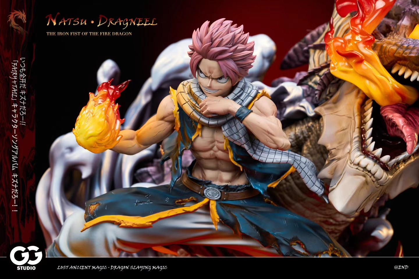 GuGu Studio - GuGu Studio All Star Main Character Statue First Series Natsu | 咕咕 Studio 全明星主角雕像第一弹 纳兹 - Image 5