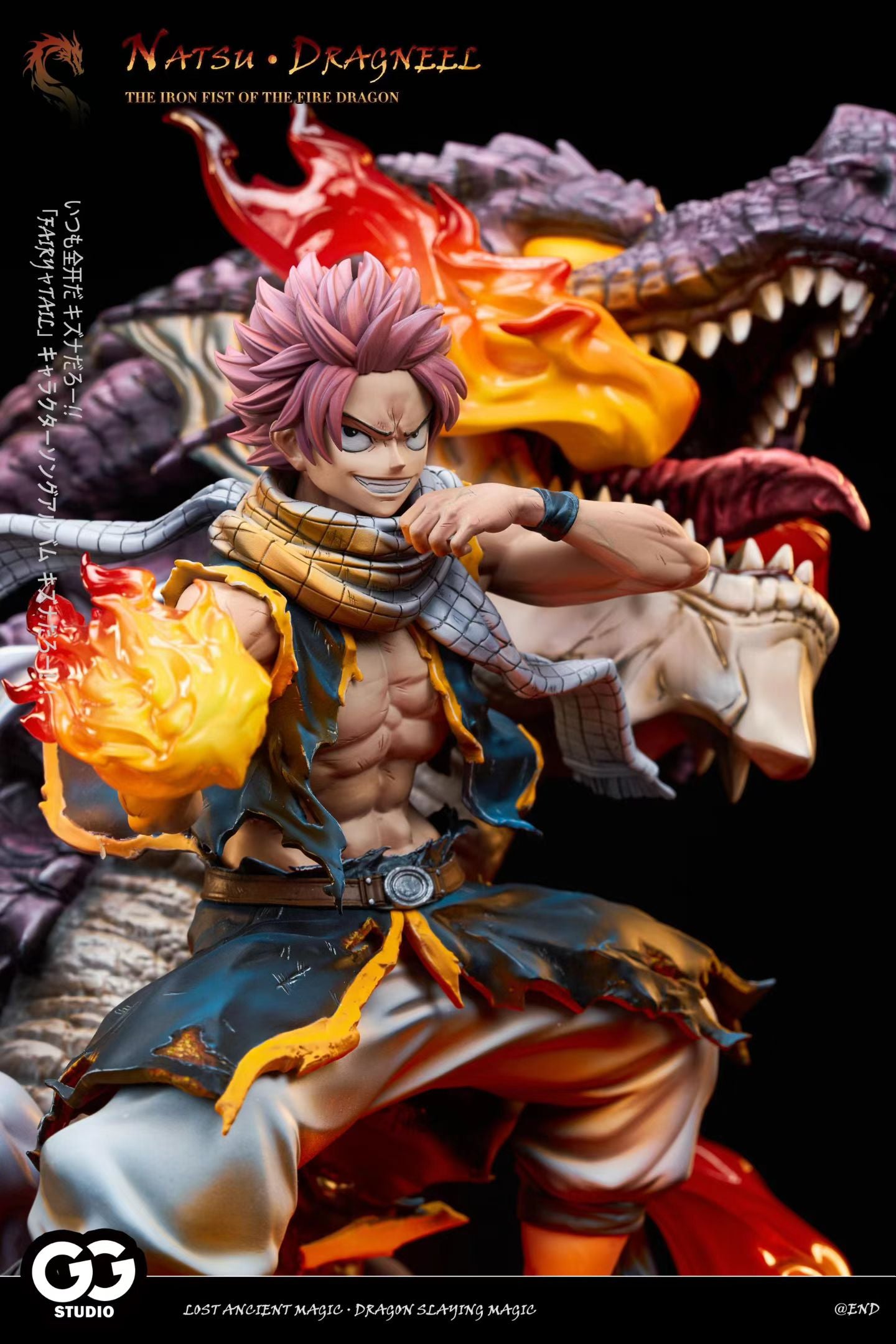GuGu Studio - GuGu Studio All Star Main Character Statue First Series Natsu | 咕咕 Studio 全明星主角雕像第一弹 纳兹 - Image 1