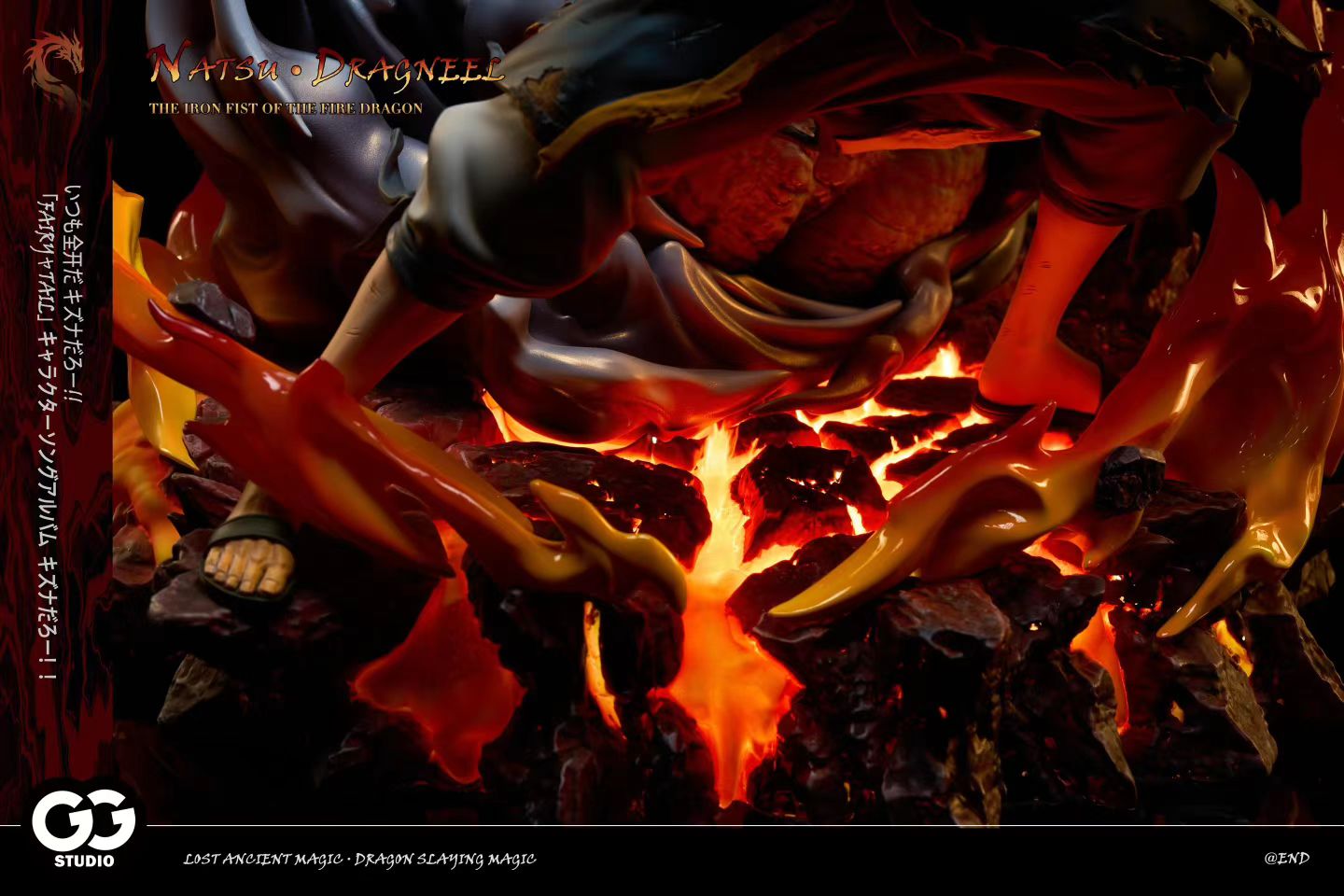GuGu Studio - GuGu Studio All Star Main Character Statue First Series Natsu | 咕咕 Studio 全明星主角雕像第一弹 纳兹 - Image 2