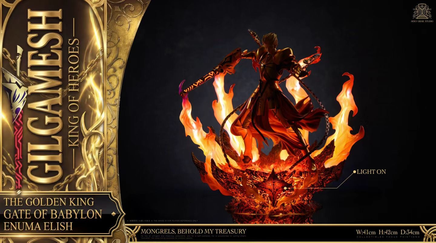HG Studio - Fate Series Golden Sparkle Gilgamesh | Fate 系列 金闪闪 吉尔伽美什 - Image 7