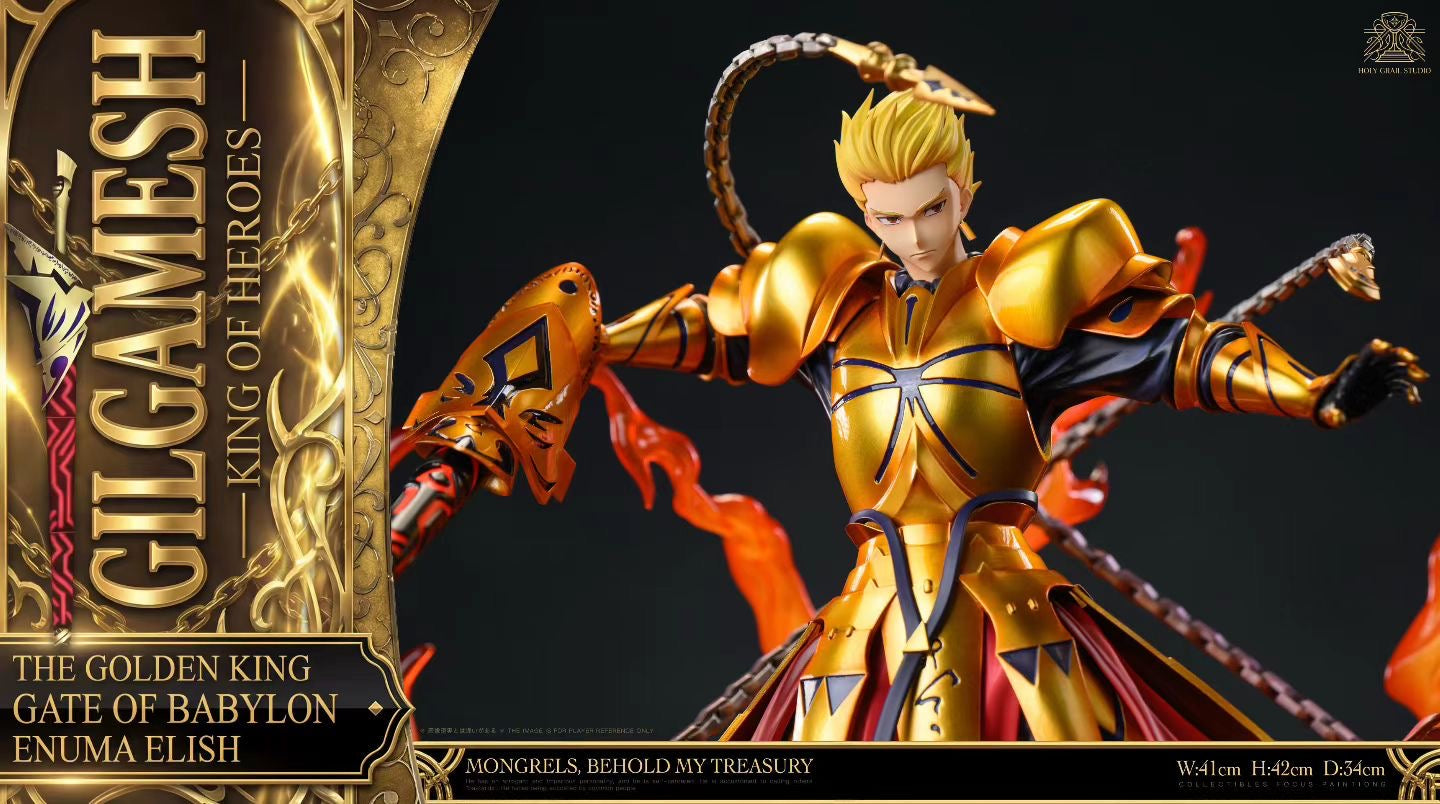 HG Studio - Fate Series Golden Sparkle Gilgamesh | Fate 系列 金闪闪 吉尔伽美什 - Image 6