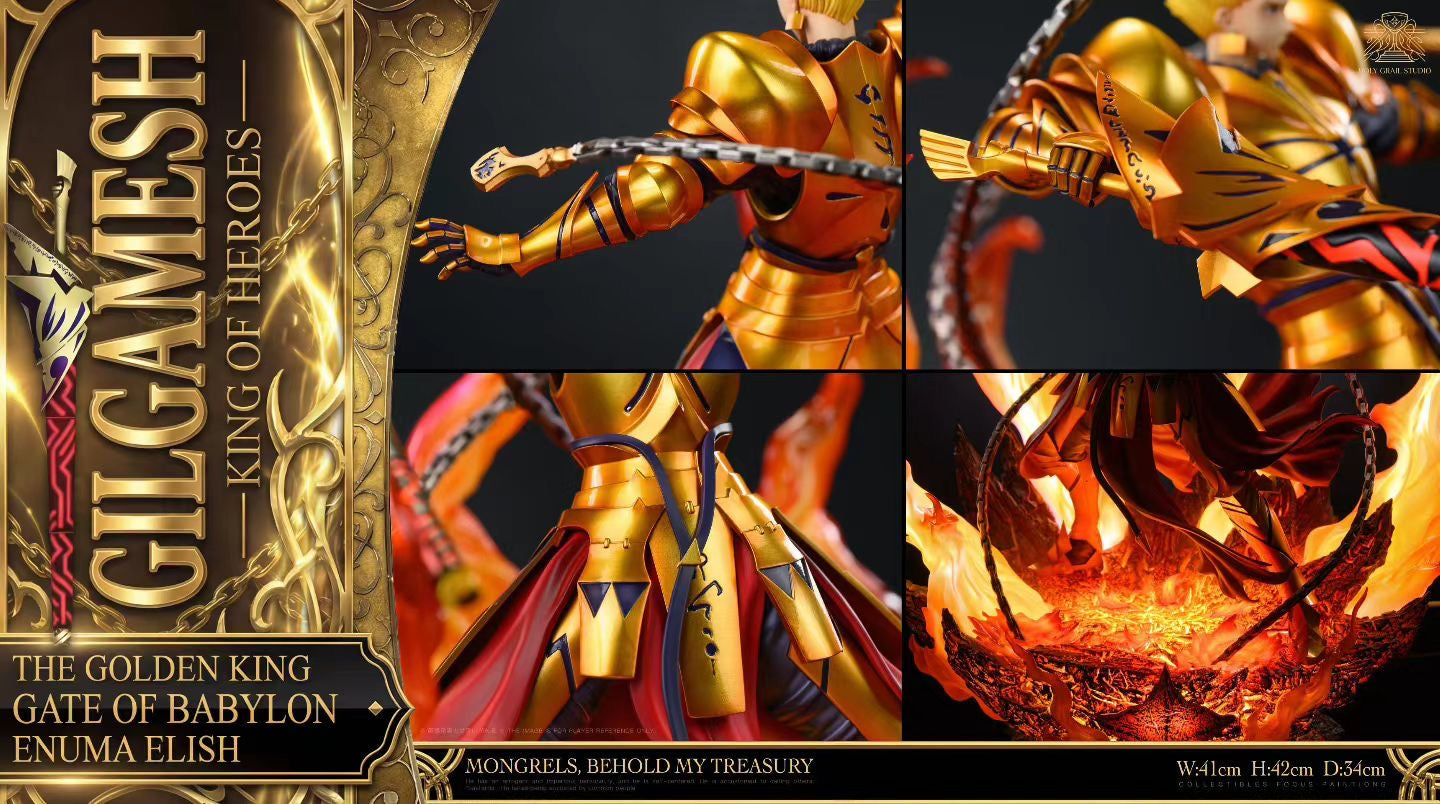 HG Studio - Fate Series Golden Sparkle Gilgamesh | Fate 系列 金闪闪 吉尔伽美什 - Image 3