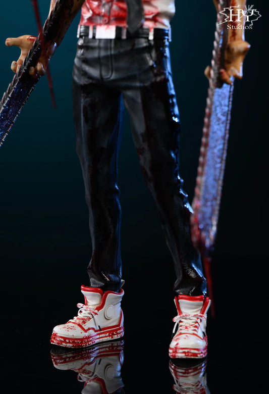 HY Studio - Chainsaw Man Denji Pochita 1/6 Figure | 电锯人 电次 波奇塔1/6 手办 - Image 4