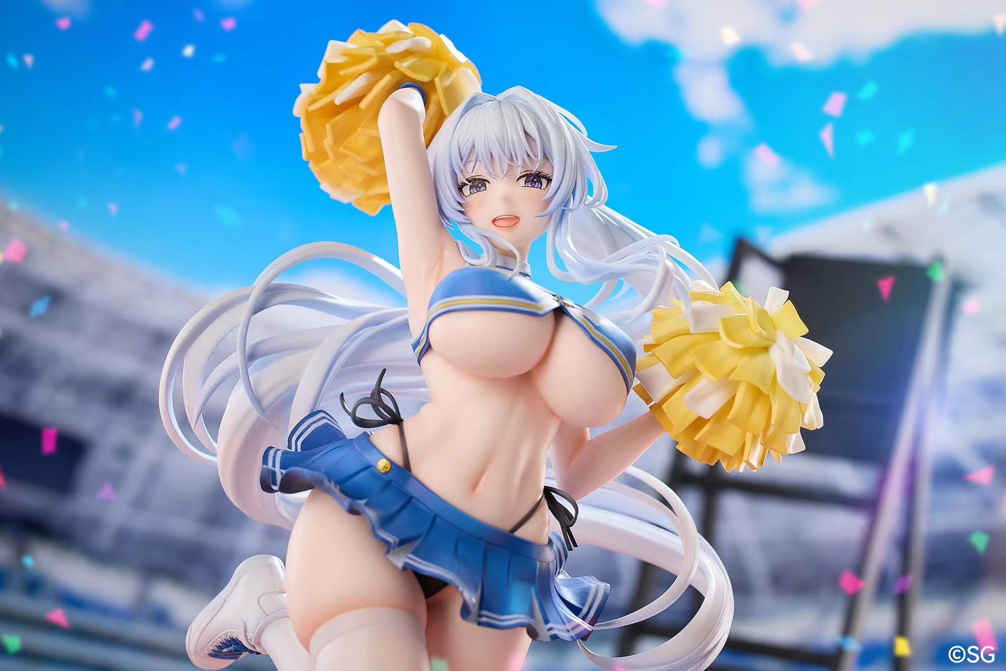Hanabee Studio - Licensed Hanabee Xi En Aierfeina Cheerleader Ver 1/6 Figure - 版权 Hanabee 希恩艾尔菲娜 拉拉队员Ver 1/6 手办 - Image 4