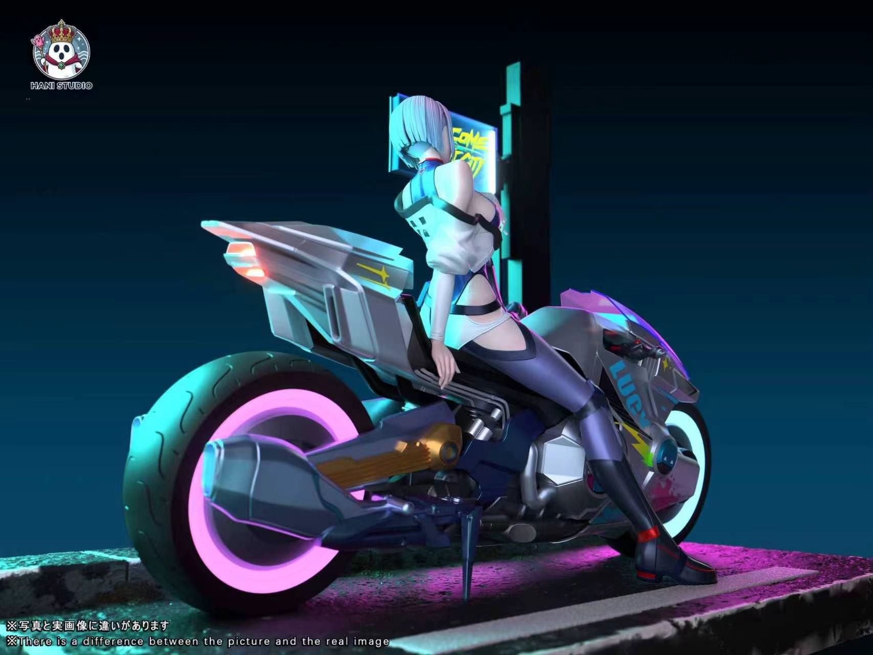 Hani Studio - Cyberpunk: Edgerunners Cyberpunk Edgerunners Lucy & Kusanagi Muramasa | 赛博朋克：边缘行者 Lucy & 草稚·刃村正 - Image 1