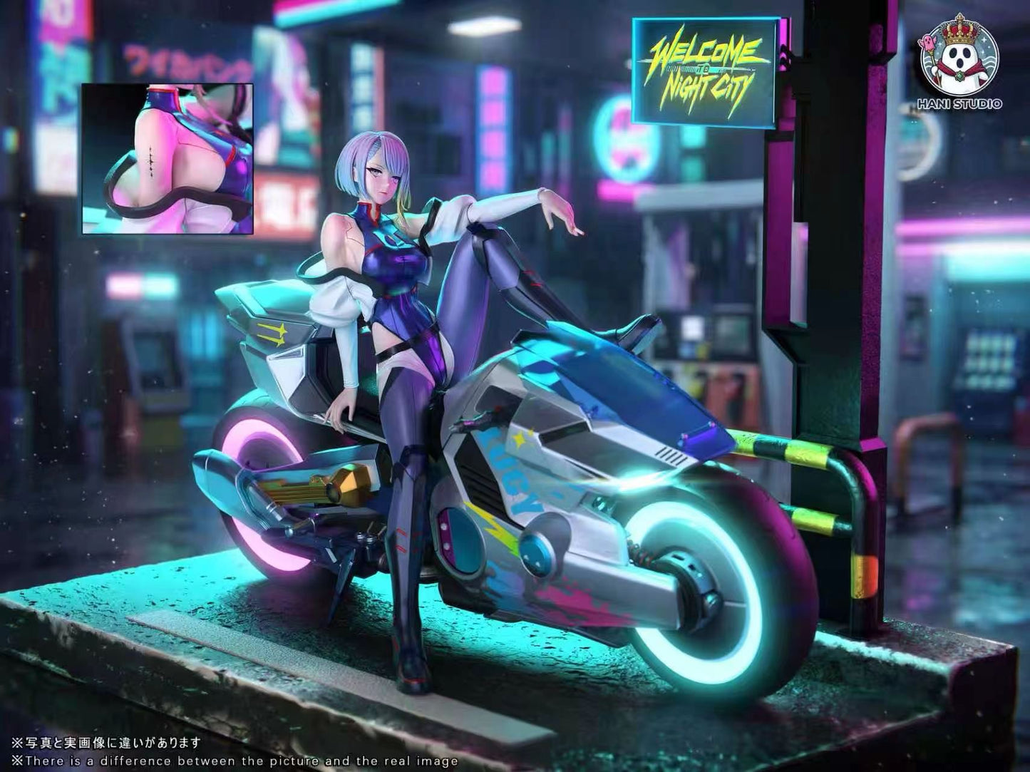 Hani Studio - Cyberpunk: Edgerunners Cyberpunk Edgerunners Lucy & Kusanagi Muramasa | 赛博朋克：边缘行者 Lucy & 草稚·刃村正 - Image 2
