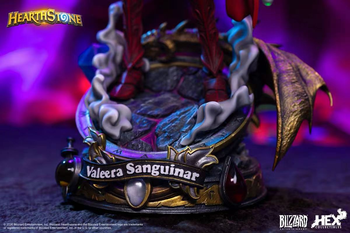 Hex Collectibles - Licensed Hearthstone Valeera Sanguinar | 版权 炉石传说 瓦莉拉·萨古纳尔 - Image 5