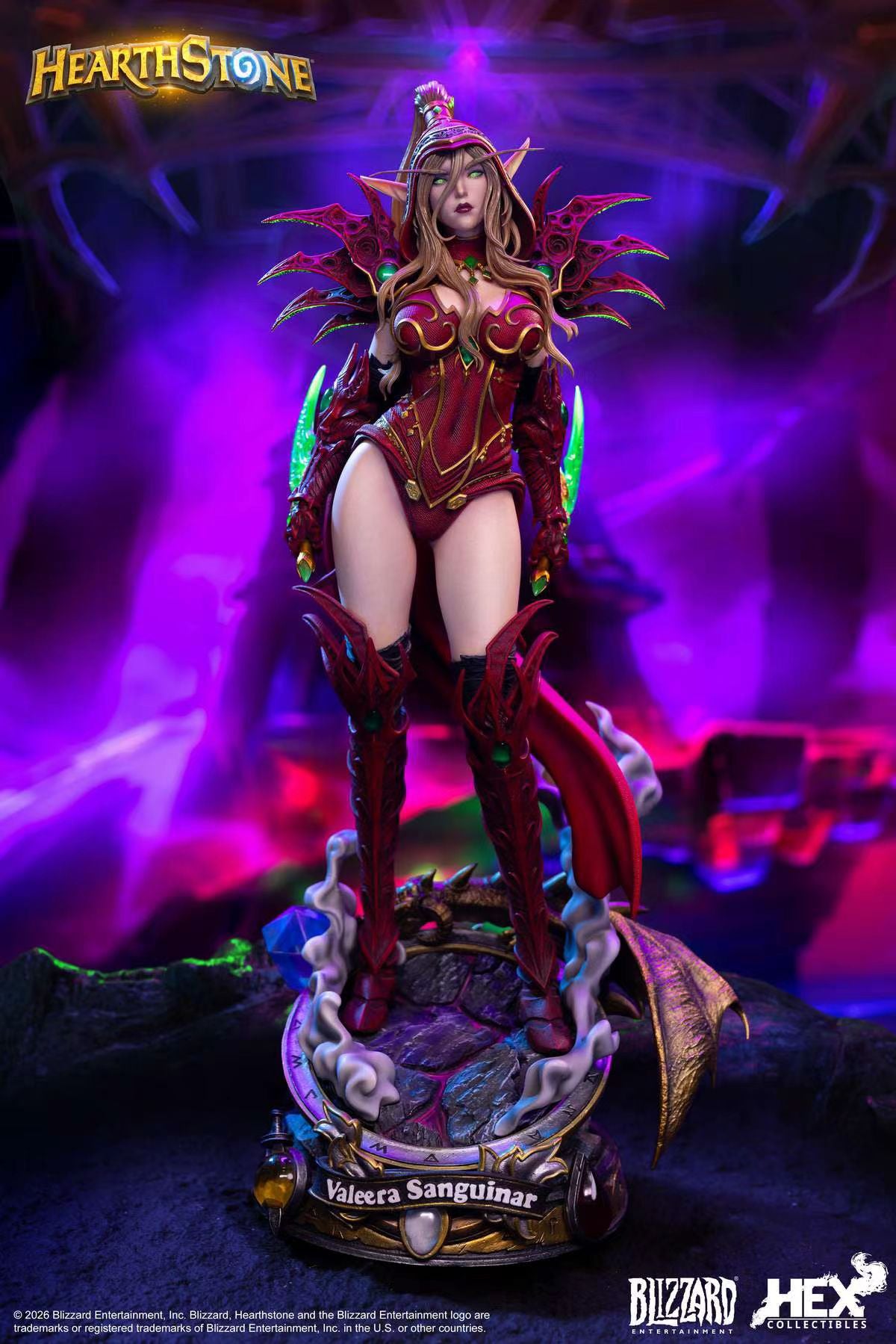 Hex Collectibles - Licensed Hearthstone Valeera Sanguinar | 版权 炉石传说 瓦莉拉·萨古纳尔 - Image 7
