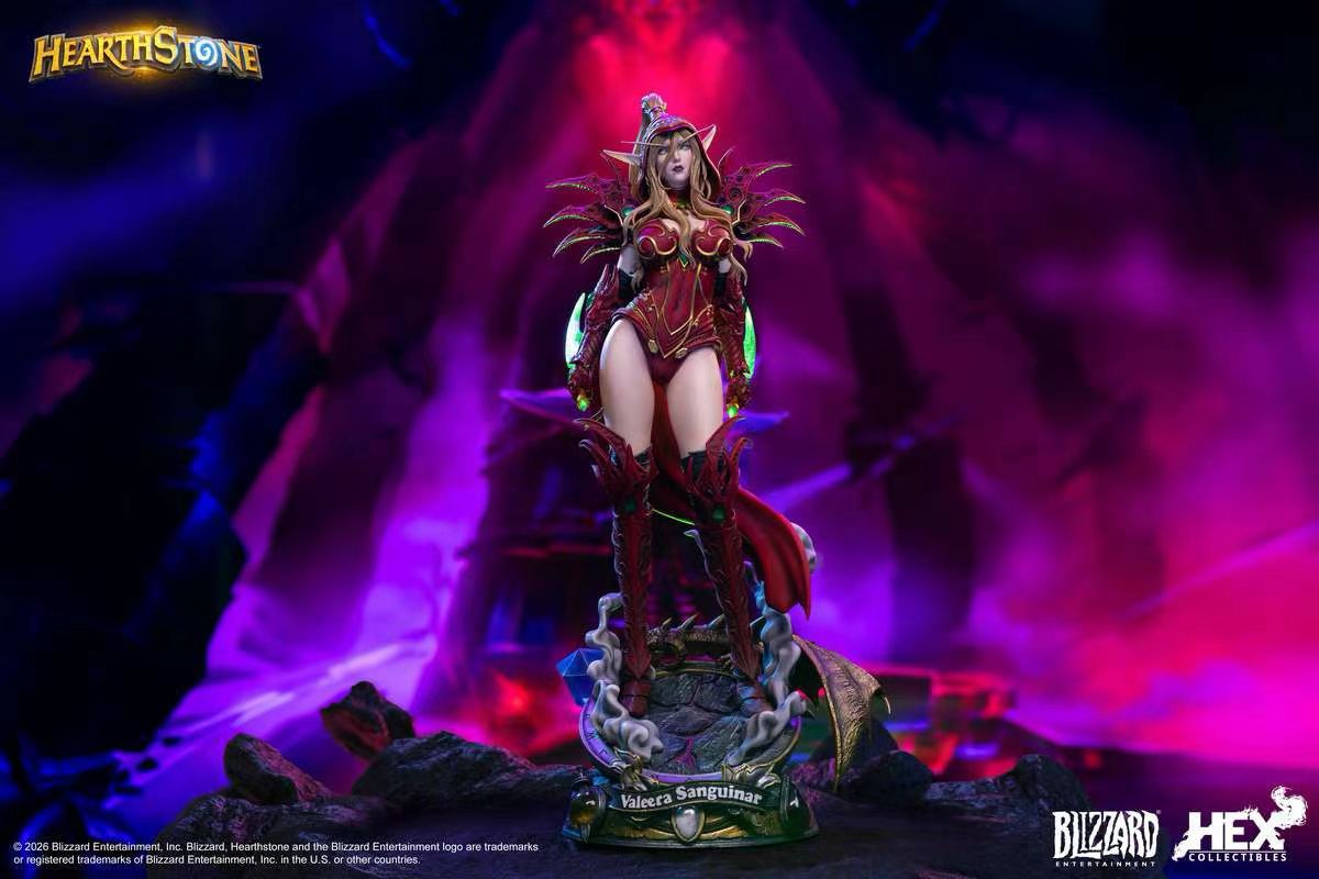 Hex Collectibles - Licensed Hearthstone Valeera Sanguinar | 版权 炉石传说 瓦莉拉·萨古纳尔 - Image 2