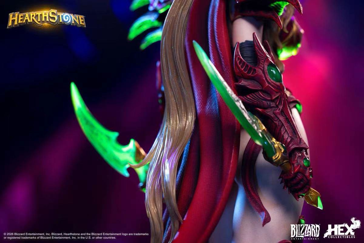 Hex Collectibles - Licensed Hearthstone Valeera Sanguinar | 版权 炉石传说 瓦莉拉·萨古纳尔 - Image 3