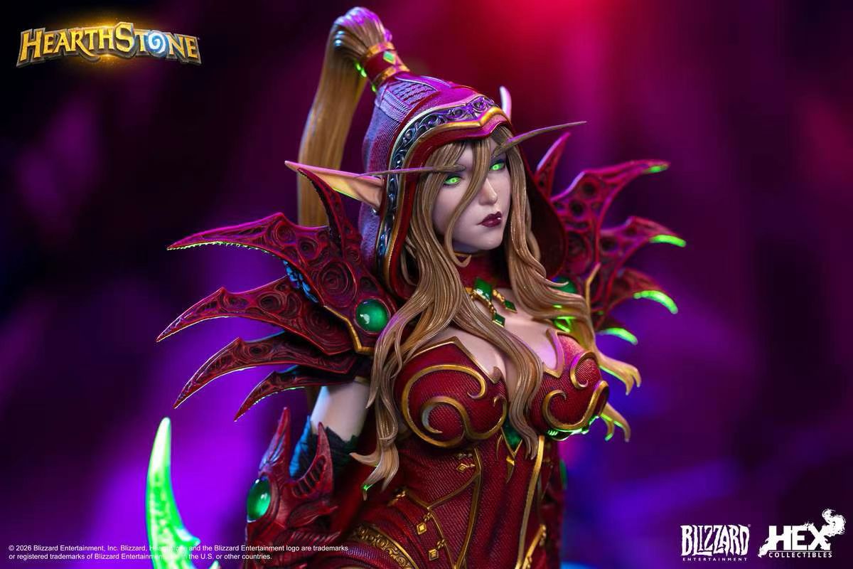 Hex Collectibles - Licensed Hearthstone Valeera Sanguinar | 版权 炉石传说 瓦莉拉·萨古纳尔 - Image 6