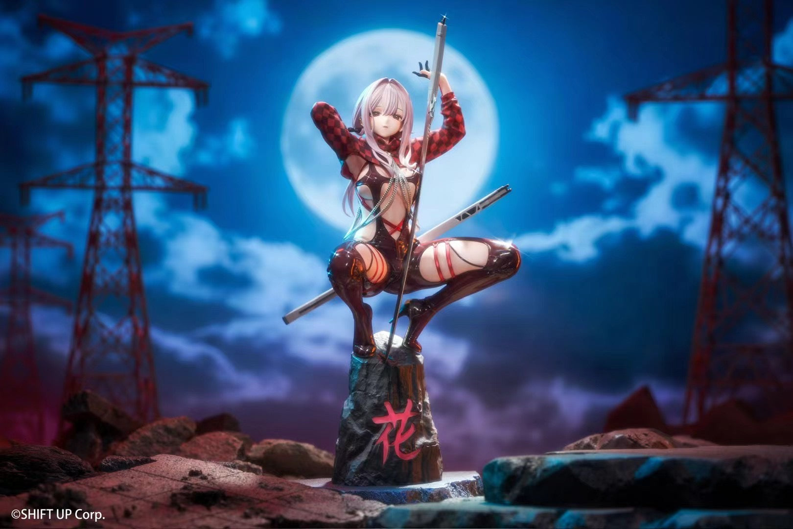 HobbySakura - Licensed NIKKE Guren Roaring Racer | 版权 NIKKE 红莲 狂飙车手 - Image 5