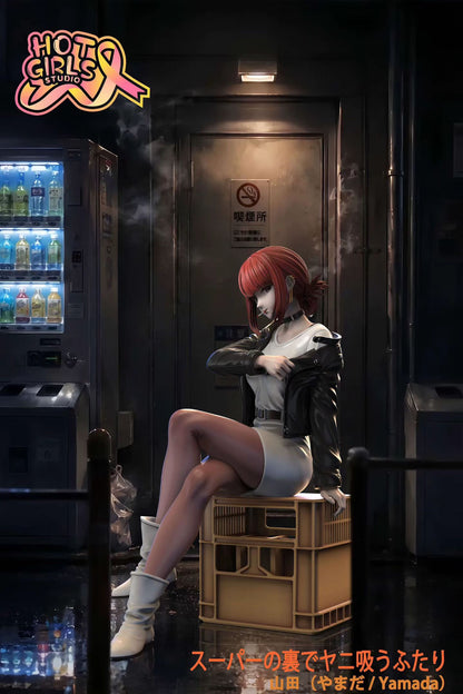Hot Girls Studio - Smoking Behind the Supermarket with You A Smoking Behind the Supermarket with You Tayama | 在超市后门吸烟的两人 田山 - Image 3