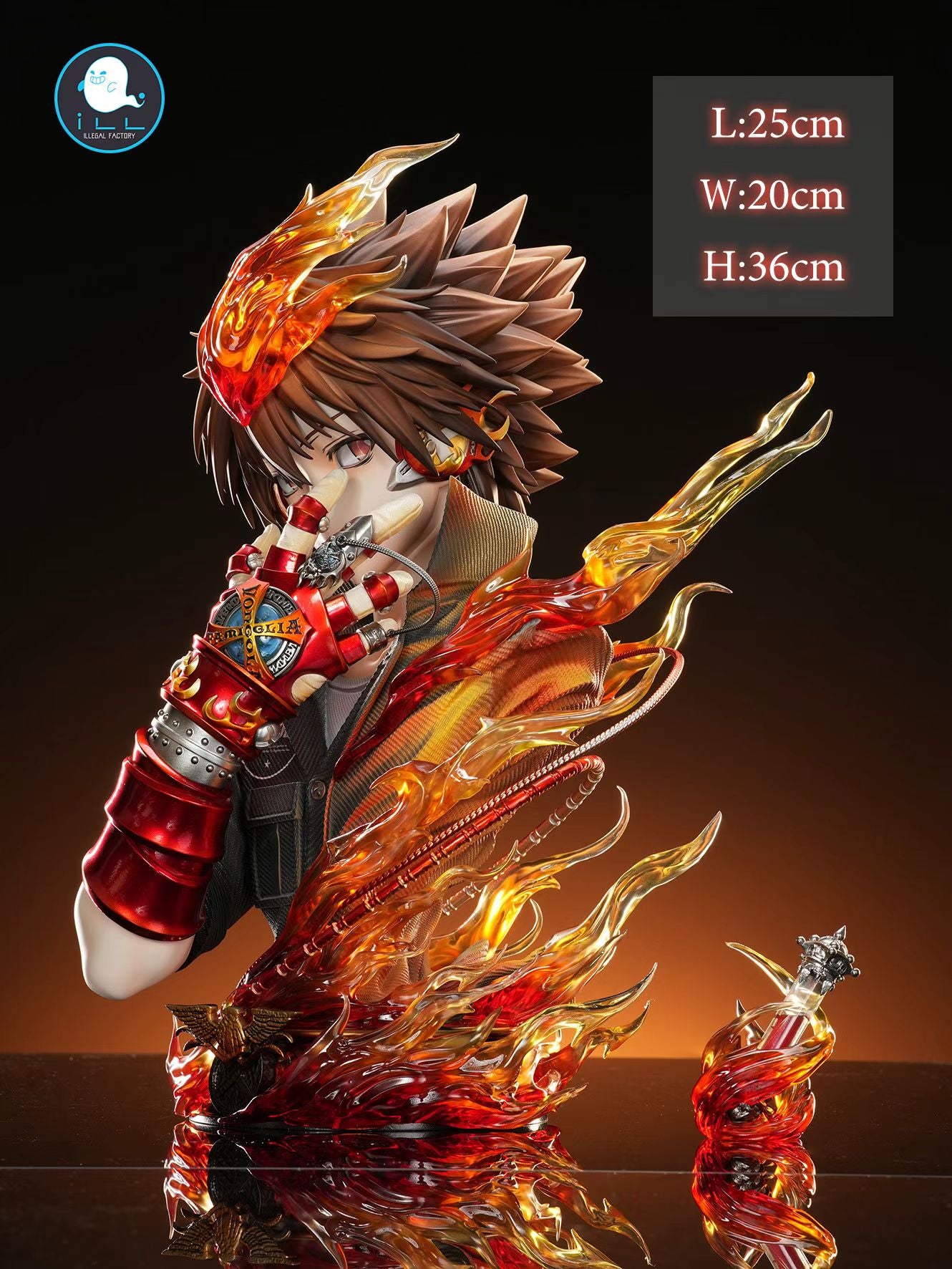 ILL 地下工厂 - ILL 地下工厂 Katekyo Hitman Reborn Inheritance Arc Sawada Tsunayoshi Bust | ILL 地下工厂 家庭教师REBORN 继承式篇 泽田纲吉 胸像 - Image 6