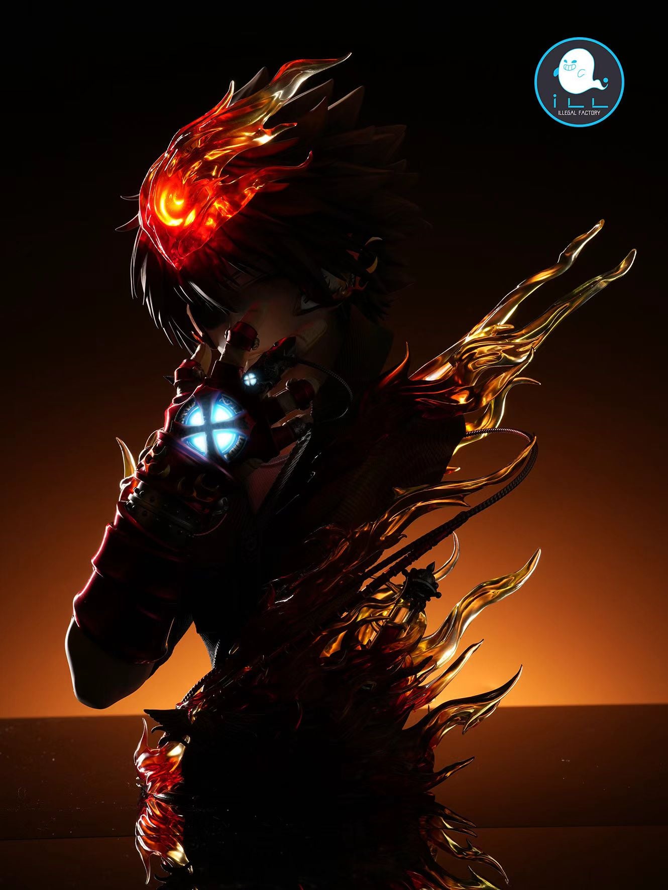 ILL 地下工厂 - ILL 地下工厂 Katekyo Hitman Reborn Inheritance Arc Sawada Tsunayoshi Bust | ILL 地下工厂 家庭教师REBORN 继承式篇 泽田纲吉 胸像 - Image 3