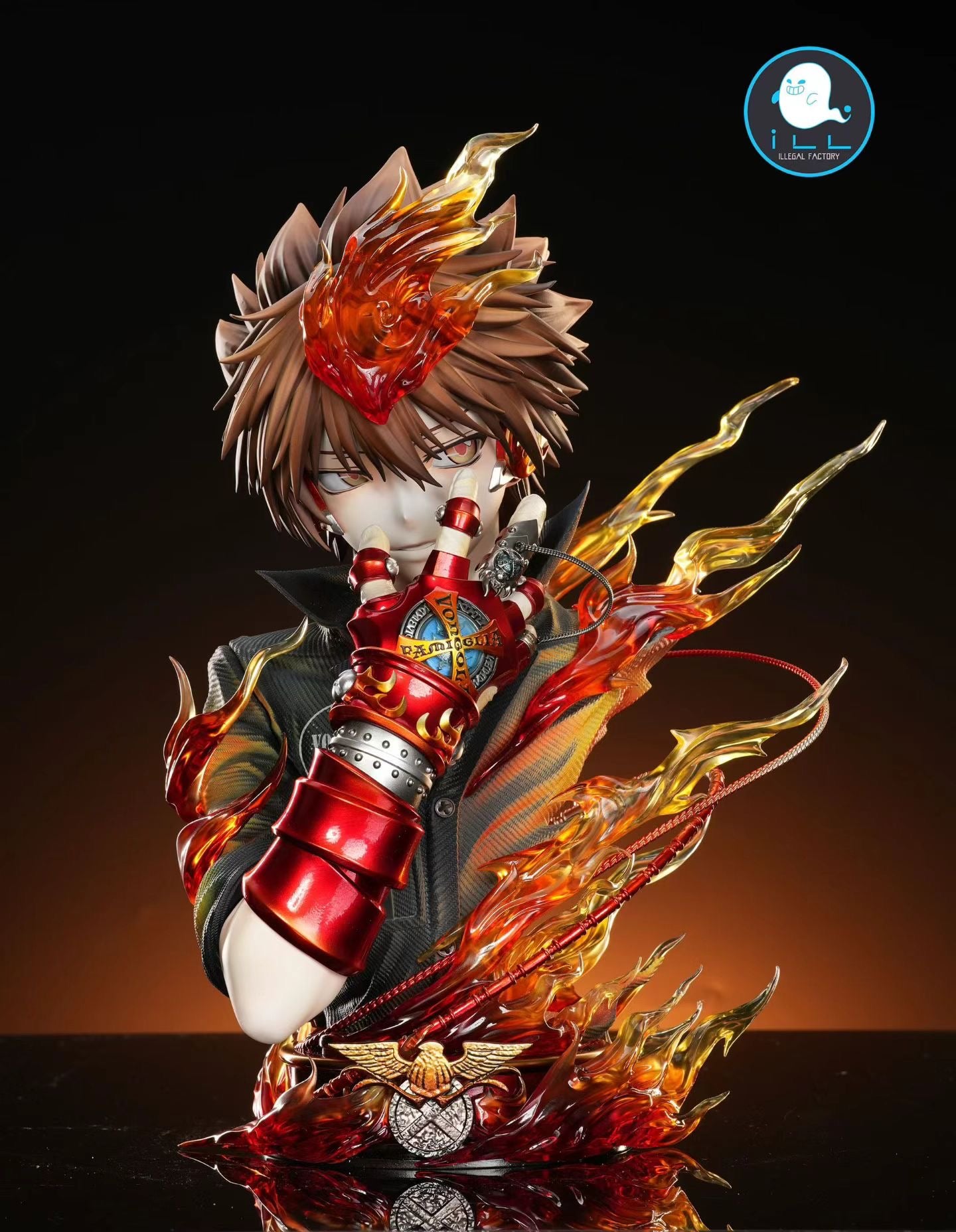 ILL 地下工厂 - ILL 地下工厂 Katekyo Hitman Reborn Inheritance Arc Sawada Tsunayoshi Bust | ILL 地下工厂 家庭教师REBORN 继承式篇 泽田纲吉 胸像 - Image 7