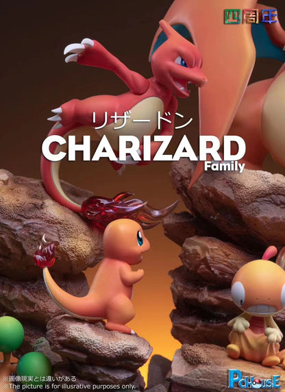 PcHouse Studio - Charizard Family | 喷火龙家族