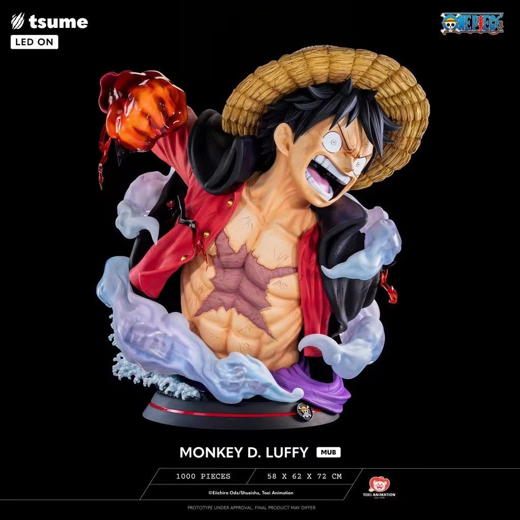 Tsume Studio - Licensed Monkey D Luffy Bust | 版权 蒙奇D路飞 胸像