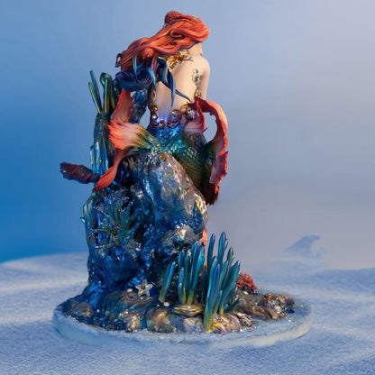 Xun Se Studio - Art Statue Mermaid The Daughter of Sea | 艺术雕像 海的女儿 美人鱼