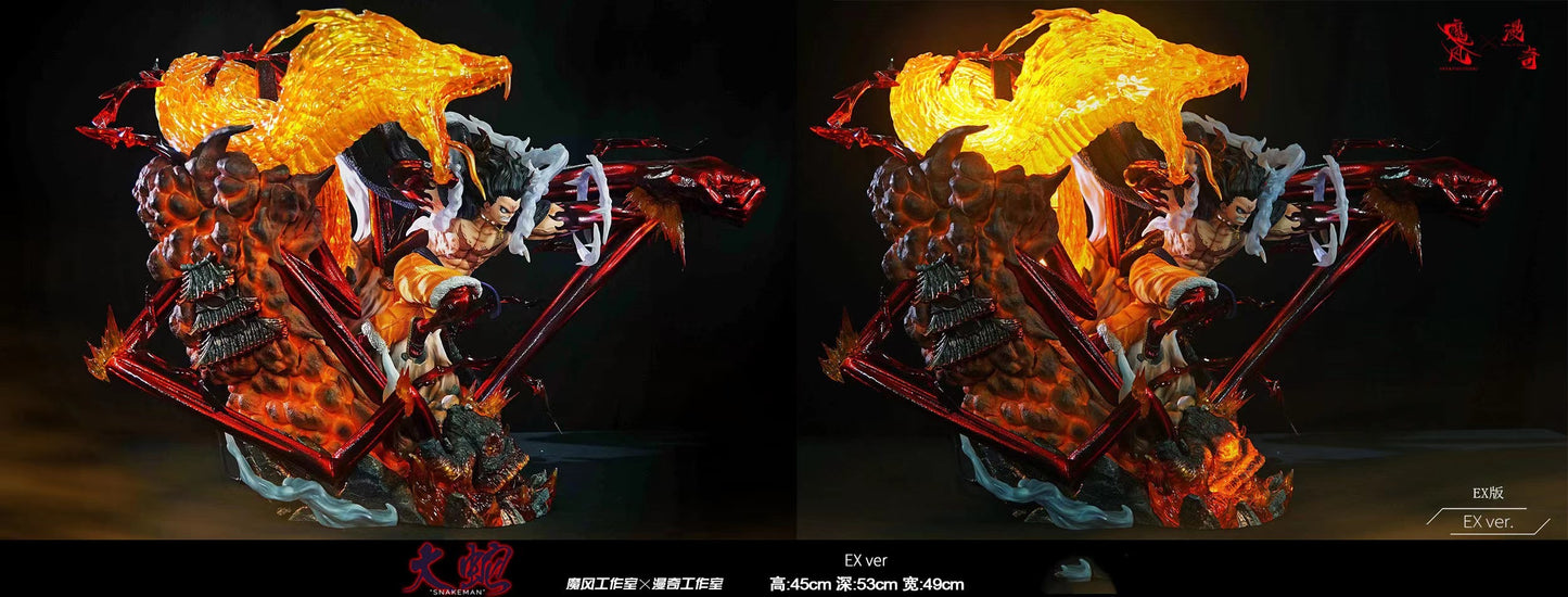 Monkey D Studio - Gear 4 Snakeman Luffy | 四档蛇人路飞