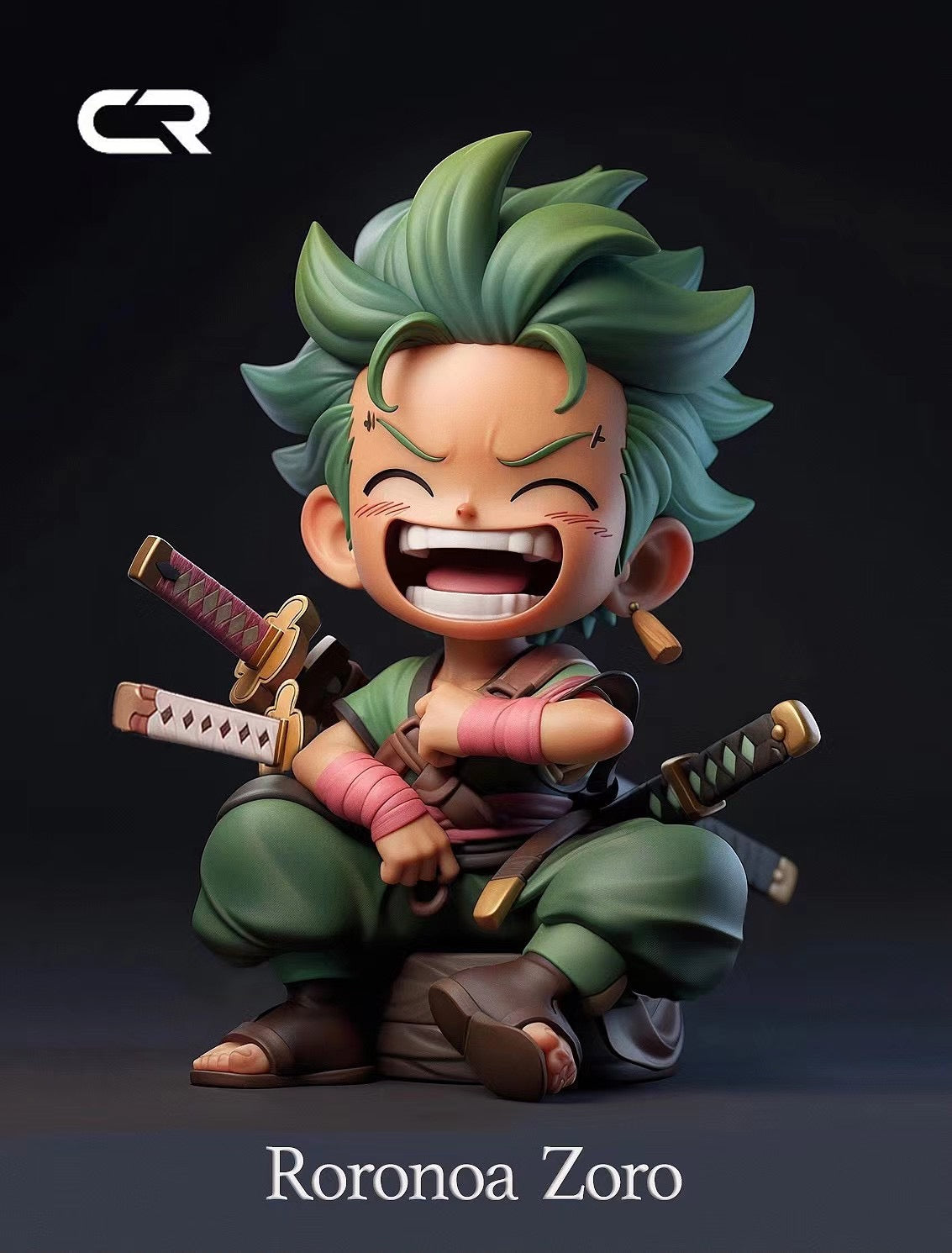 CR Studio - Q Sitting Zoro | Q版坐姿索隆