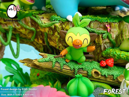 Egg Studio - Forrest Venusaur Glass Type Pokemon | 森林妙蛙花 草系宝可梦