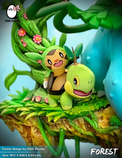 Egg Studio - Forrest Venusaur Glass Type Pokemon | 森林妙蛙花 草系宝可梦