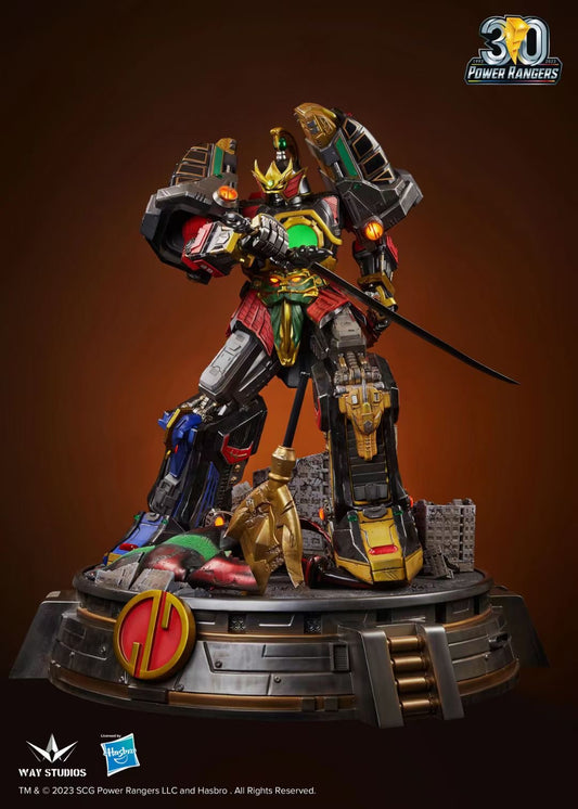 Way Studio - Licensed 30 Years Anniversary Power Rangers Megazord | 30周年恐龙战队迈克佐德