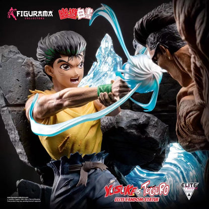 Figurama Studio - Licensed YuYu Hakusho Yusuke Urameshi VS Younger Toguro | 版权 幽游白书 浦饭幽助 VS 户愚吕