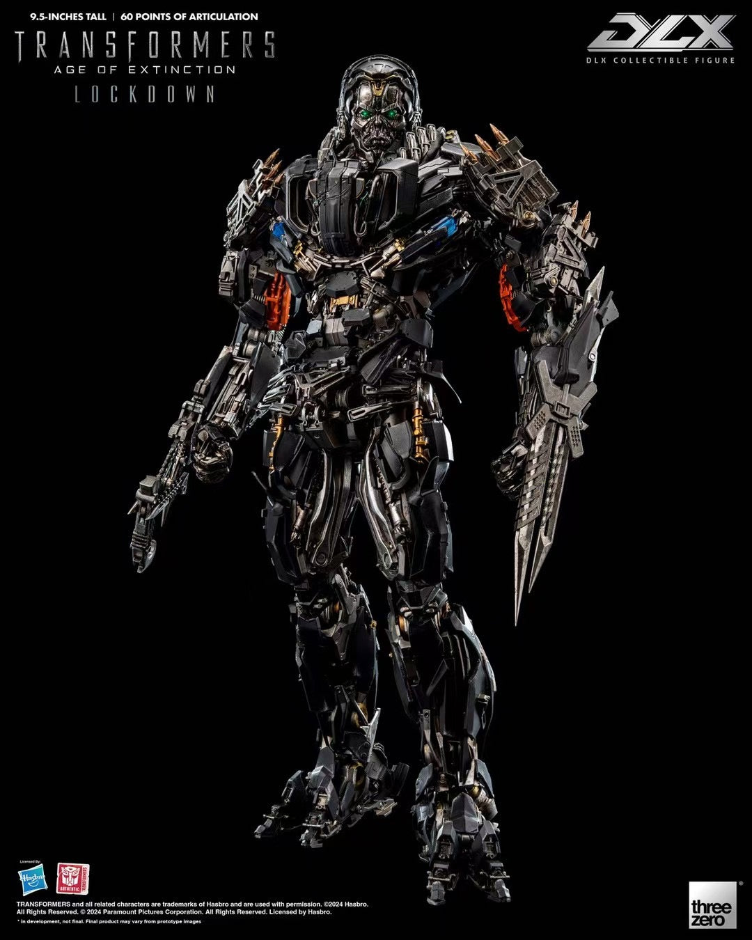 THREEZERO - Licensed Transformers: Age of Extinction DLX Lockdown | 版权 变形金刚绝迹重生 DLX 禁闭