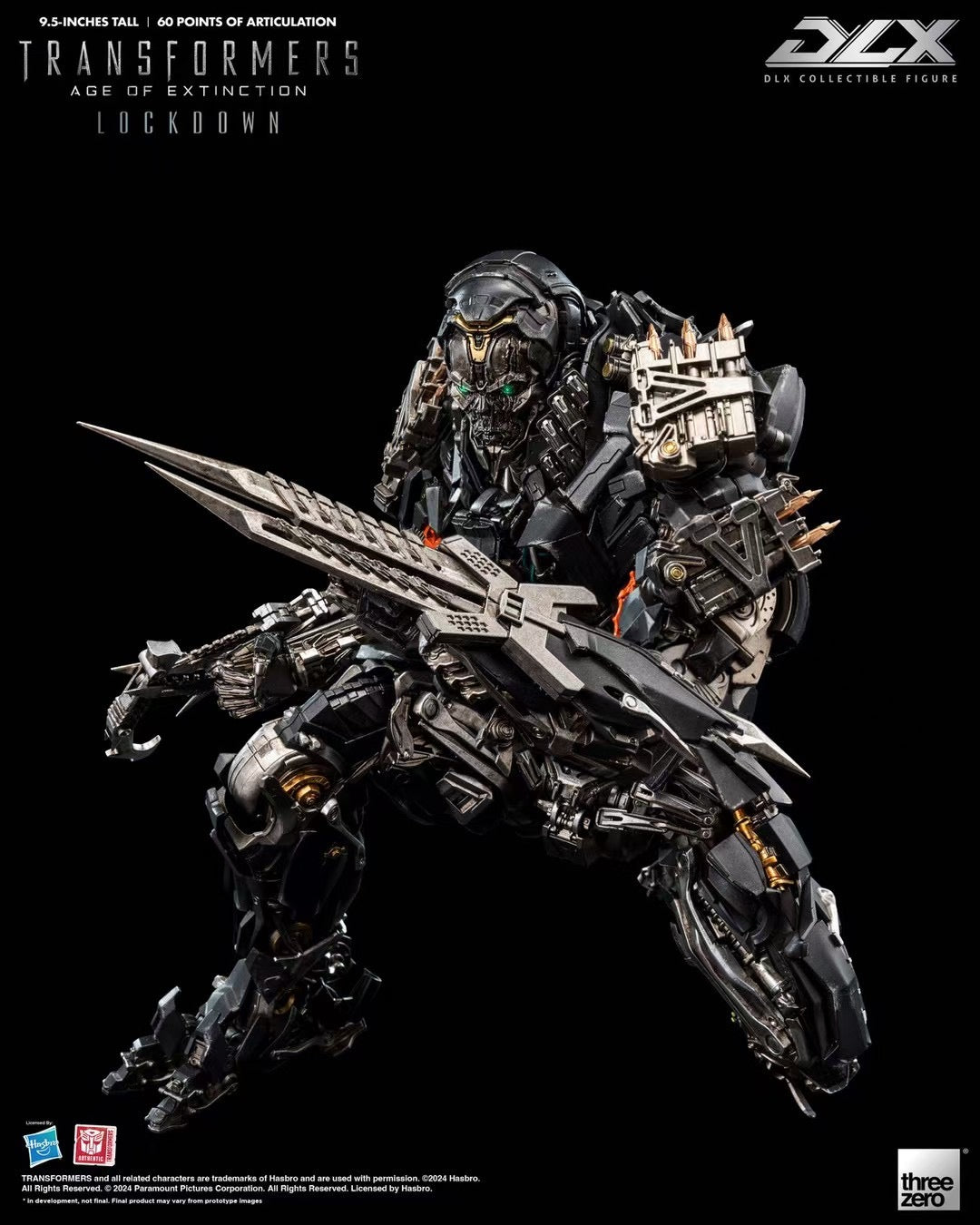 THREEZERO - Licensed Transformers: Age of Extinction DLX Lockdown | 版权 变形金刚绝迹重生 DLX 禁闭