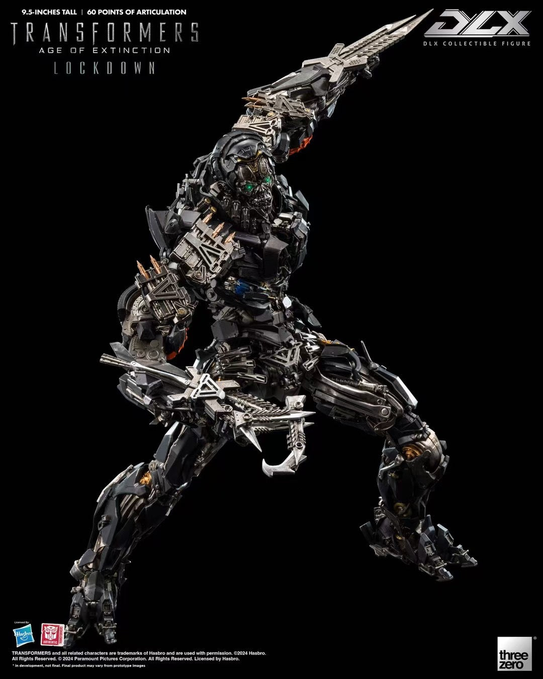 THREEZERO - Licensed Transformers: Age of Extinction DLX Lockdown | 版权 变形金刚绝迹重生 DLX 禁闭