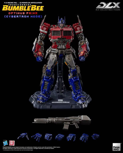 THREEZERO - Licensed Transformers: Bumblebee DLX DLX Optimus Prime in Cybertronian Mode | 版权 变形金刚大黄蜂 DLX 擎天柱 塞伯坦模式