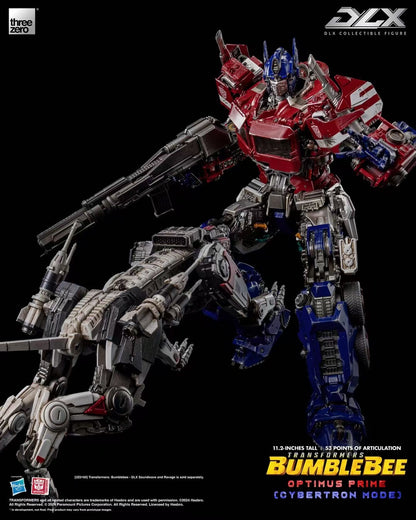 THREEZERO - Licensed Transformers: Bumblebee DLX DLX Optimus Prime in Cybertronian Mode | 版权 变形金刚大黄蜂 DLX 擎天柱 塞伯坦模式