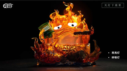 LongMiao Studio - Howl’s Moving Castle Drinking Calcifer | 哈尔的移动城堡 喝酒卡尔西法