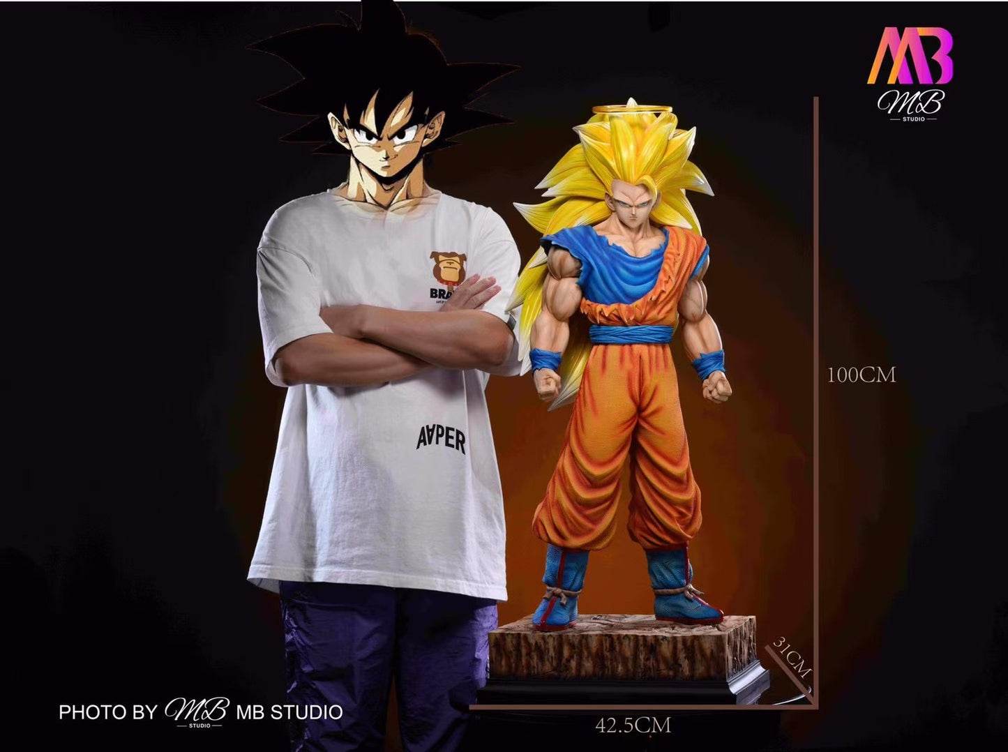 MB Studio - 1/2 Super Saiyan 3 Goku | 1/2 超三悟空