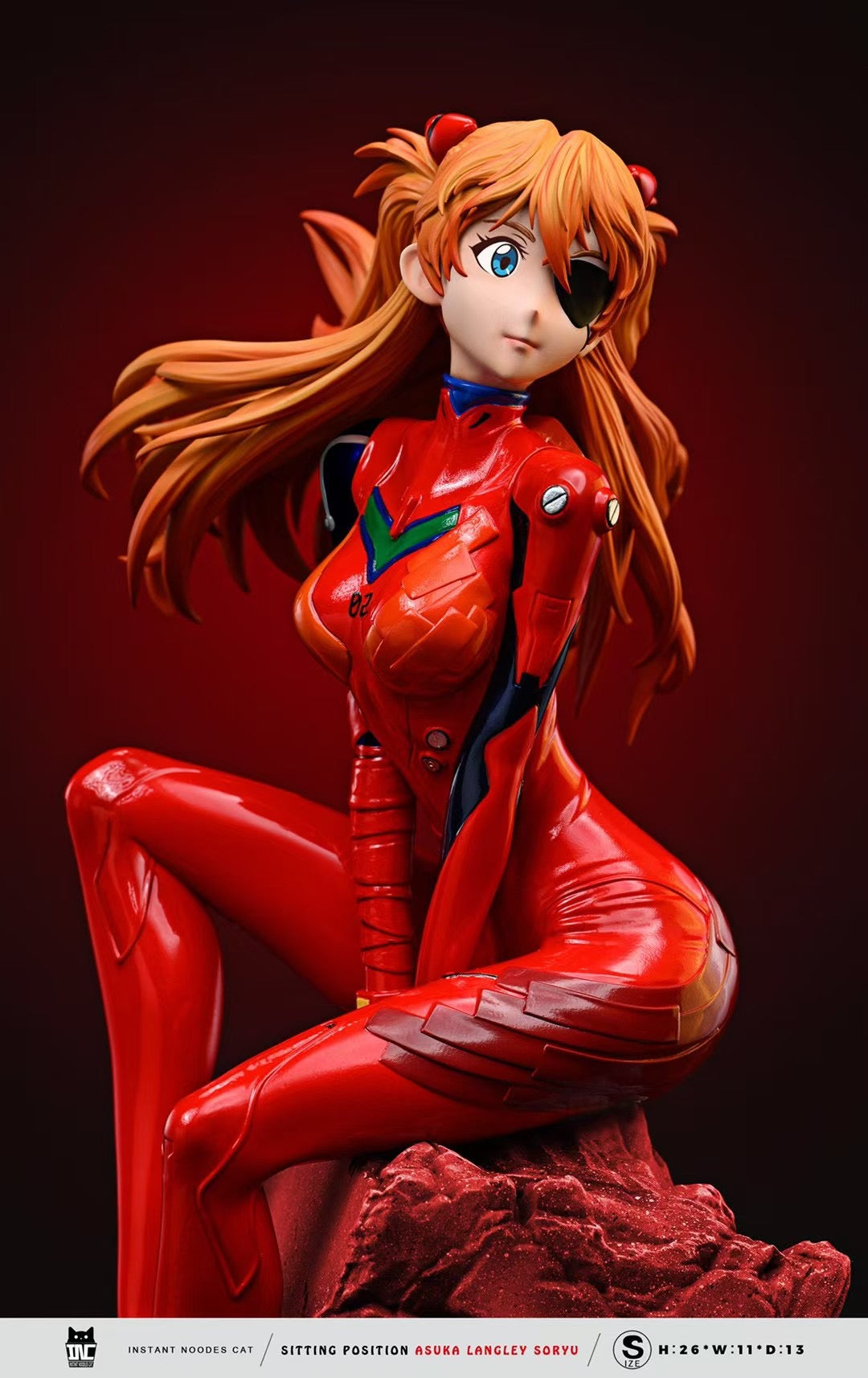 Instant Noodle Cat Studio - Sitting Pose Asuka Langley Soryu | 坐姿 惣流·明日香·兰格雷