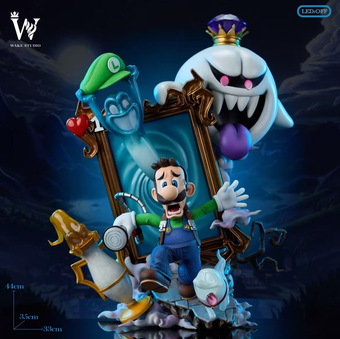 Wake Studio - Luigi's Mansion | 路易吉的鬼屋