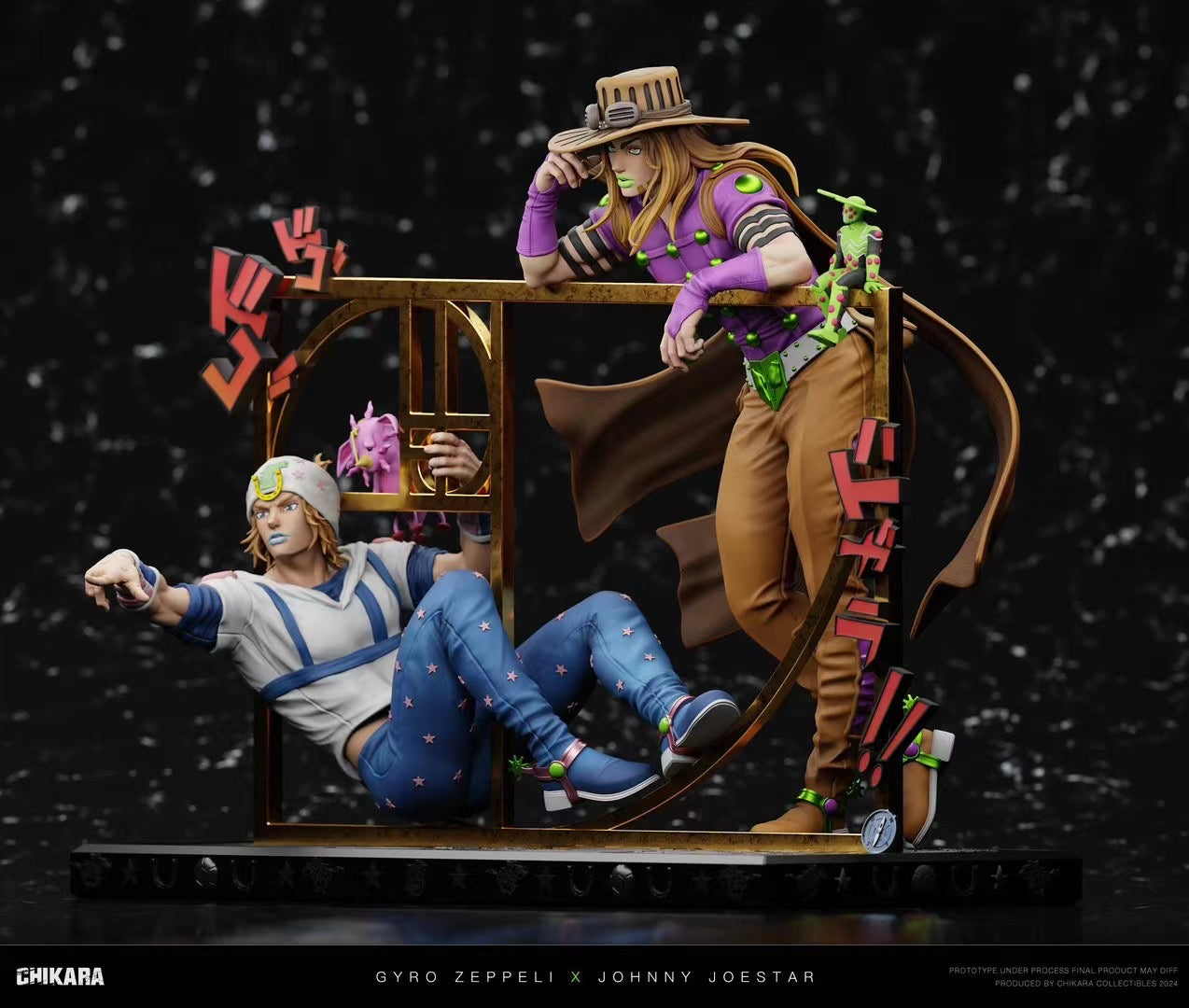 Chikara Studio - Gyro Zeppeli & Johnny Joestar | 杰洛·齐贝林 & 乔尼·乔斯达