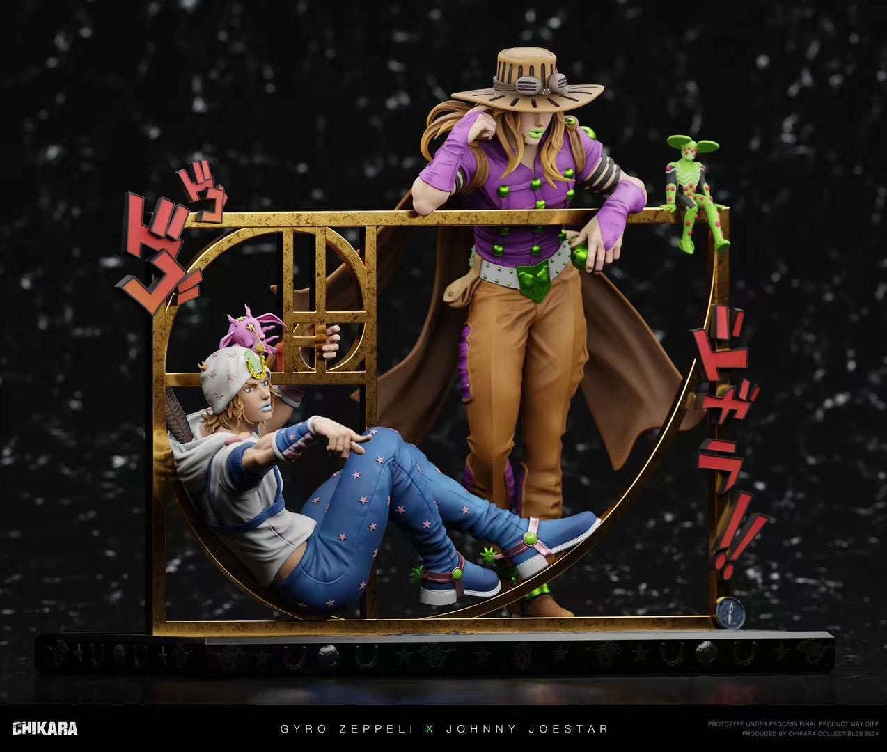 Chikara Studio - Gyro Zeppeli & Johnny Joestar | 杰洛·齐贝林 & 乔尼·乔斯达