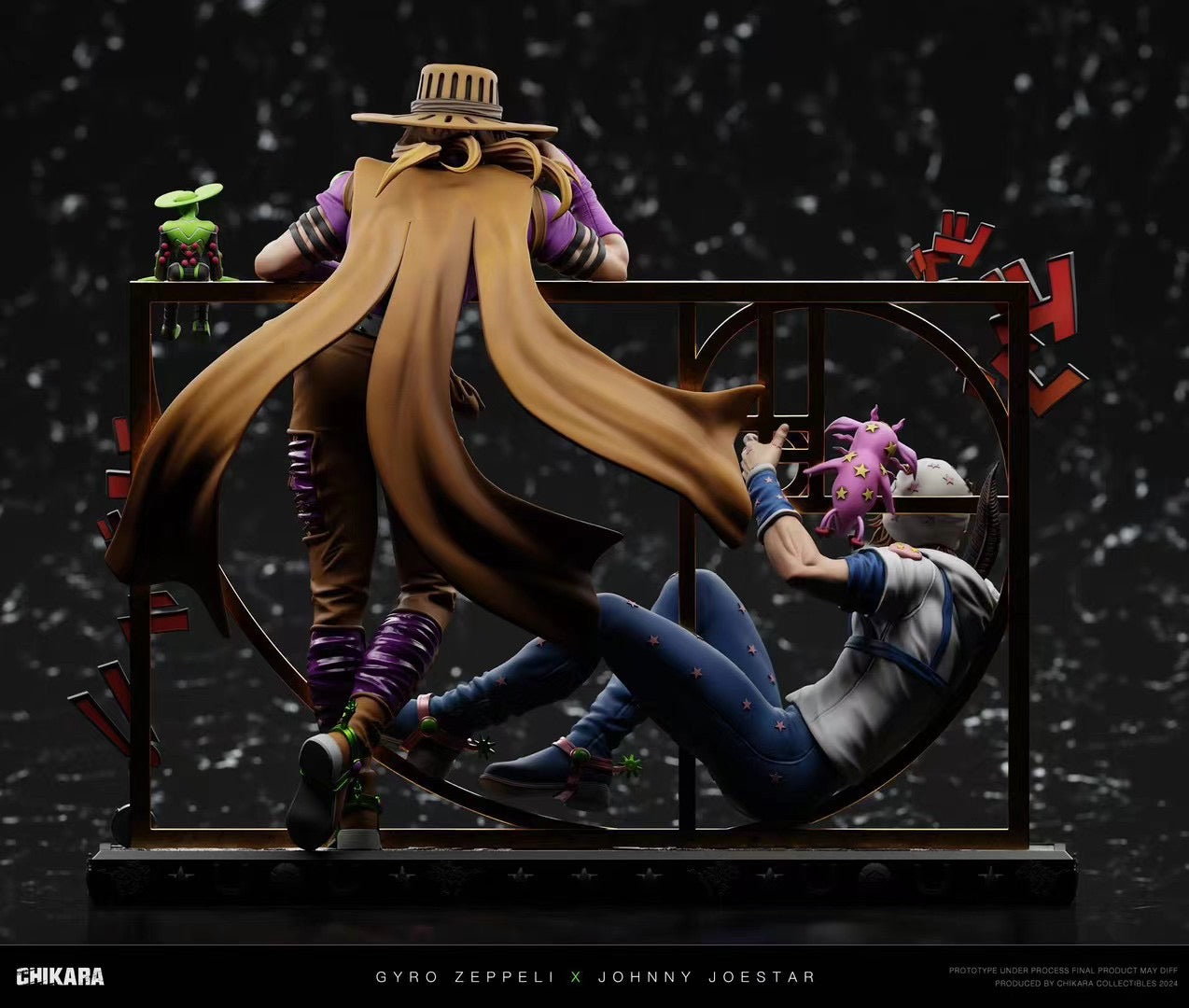 Chikara Studio - Gyro Zeppeli & Johnny Joestar | 杰洛·齐贝林 & 乔尼·乔斯达