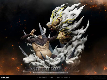 Chikara Studio - Beast Titan vs Armored Titan | 兽巨 vs 铠巨