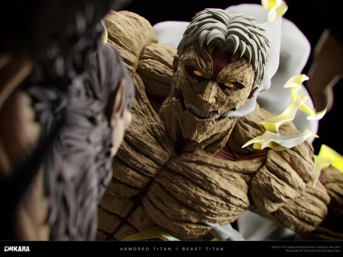 Chikara Studio - Beast Titan vs Armored Titan | 兽巨 vs 铠巨