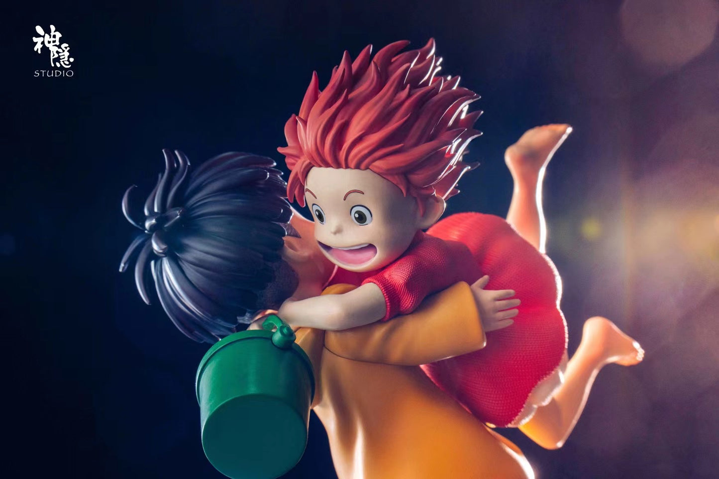 Shen Yin Studio - Ponyo Likes Sosuke (Hug Series) | 波妞喜欢宗介 (拥抱系列)