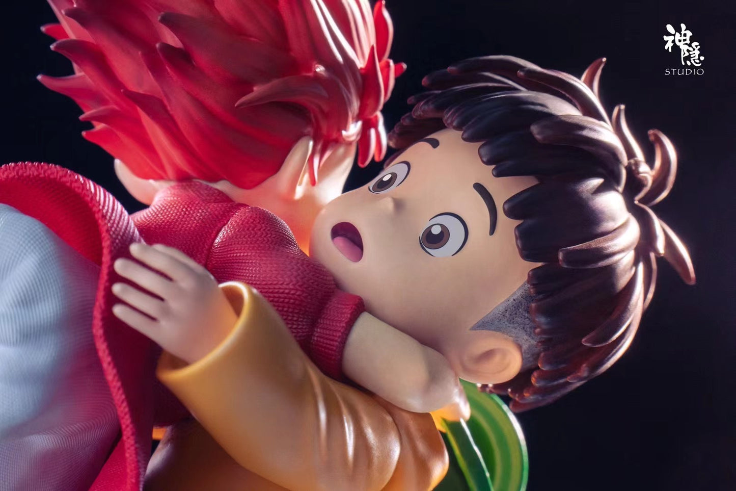 Shen Yin Studio - Ponyo Likes Sosuke (Hug Series) | 波妞喜欢宗介 (拥抱系列)