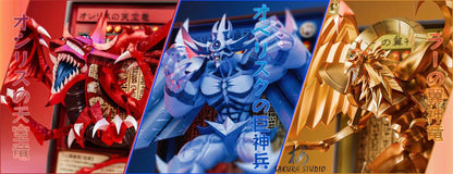 Sakura Studio - Obelisk the Tormentor, Slifer the Sky Dragon & The Winged Dragon of Ra | 欧贝利斯克之巨神兵, 欧西里斯之天空龙 & 拉之翼神龙